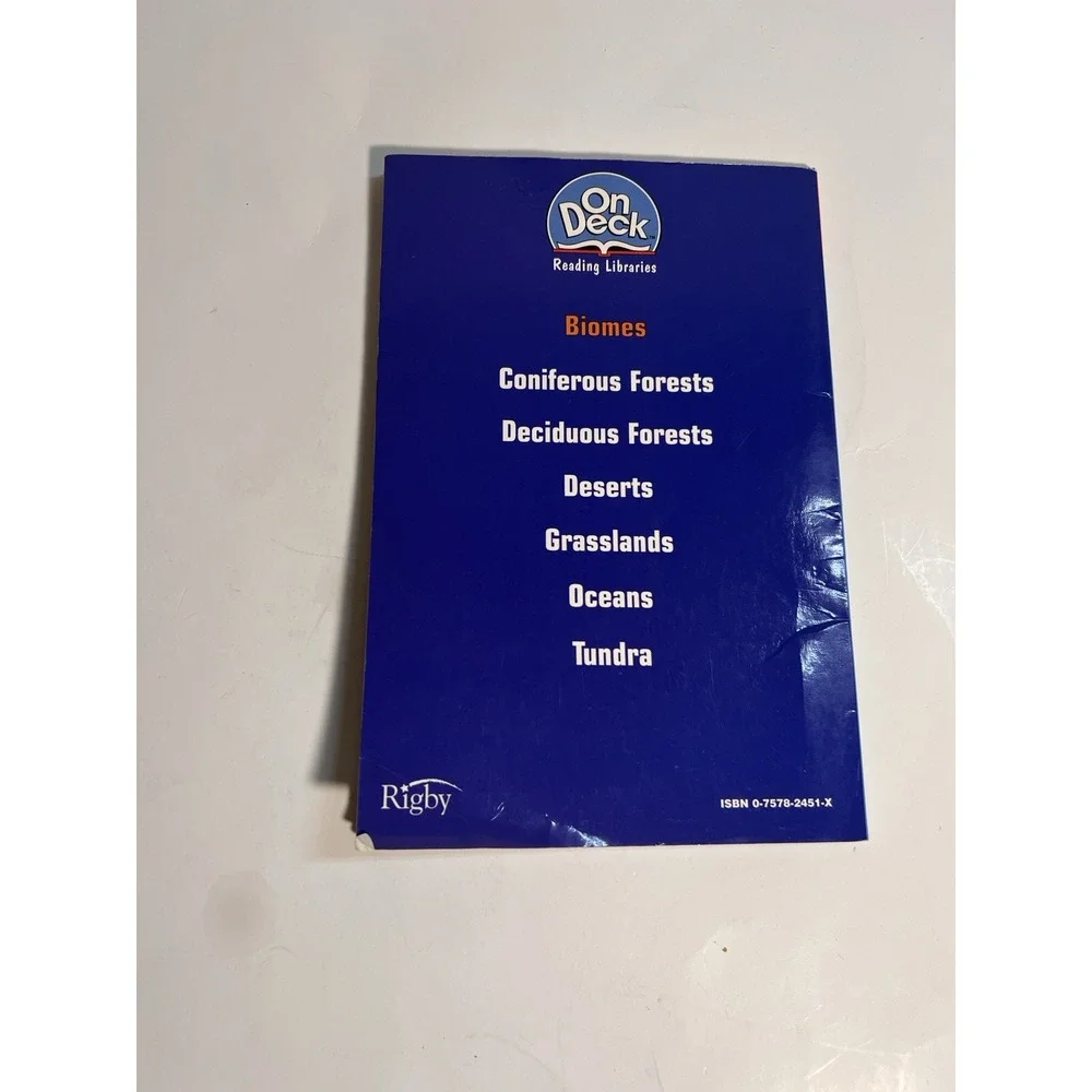 Oceans (Biomes) - Library Binding, by Cefrey Holly - Good